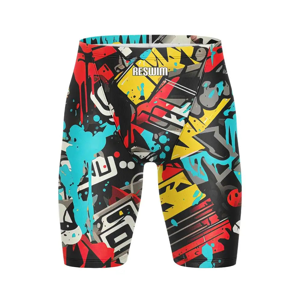 Swimming Trunk Swimwear Men's Beach Swim Surfing Sports Shorts Boys Swim Jammer Swimsuit Shorts Summer Quick Dry Bathing Suit