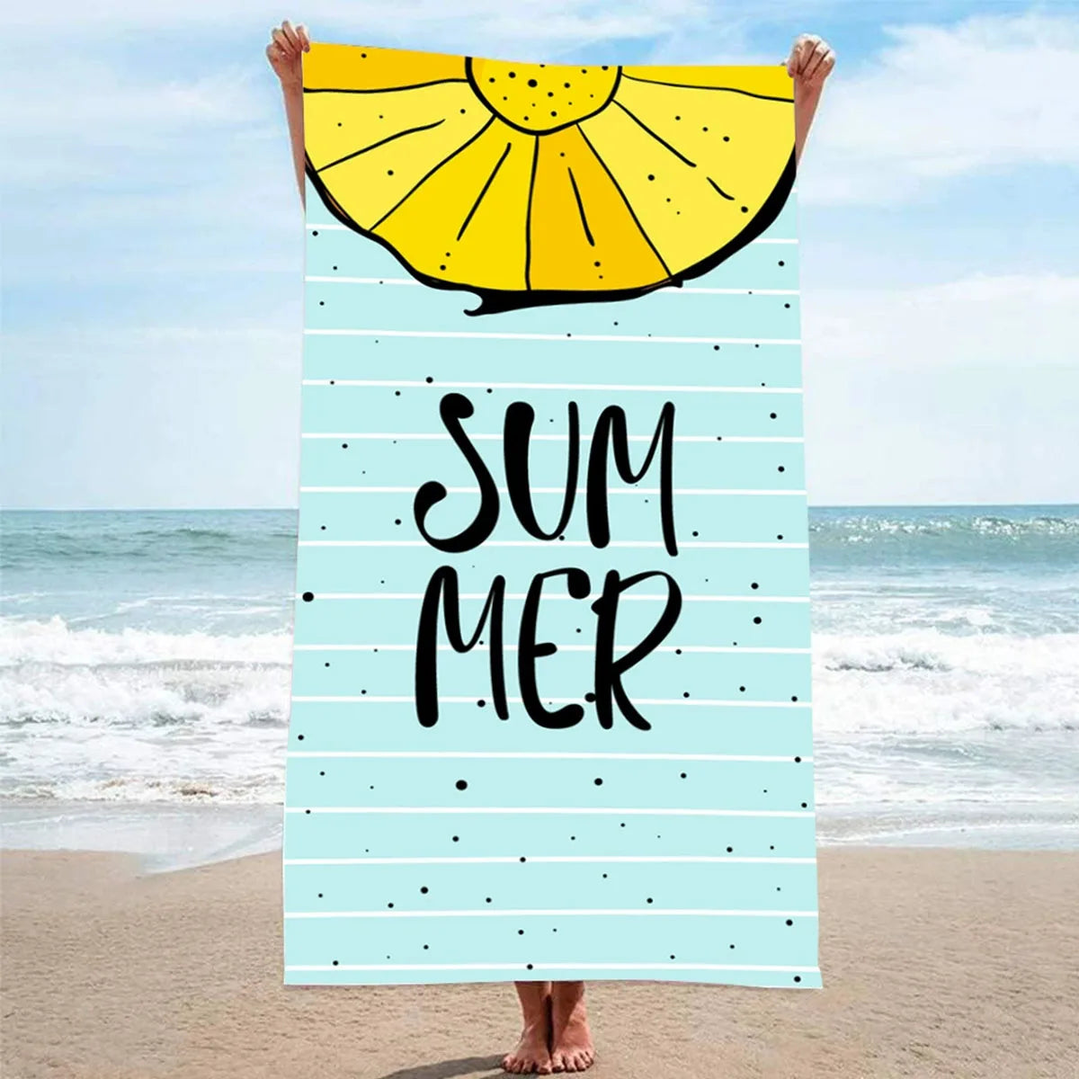 Beach towels, printed towels, beach vacation towels, absorbent beach towels