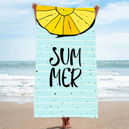 Beach towels, printed towels, beach vacation towels, absorbent beach towels