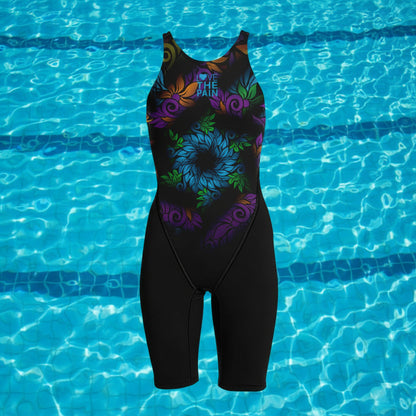 Competition Training Swimwear Tech Suits Neck to Knee Tech Suits Women Open Back Comfort Straps Swimsuit Jumpsuit Swimsuit