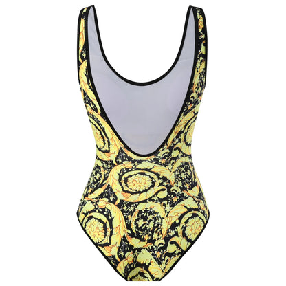Design Printed Swimwear Women One Piece Swimsuit Female Bathers Bathing Swimming Swim Suit Beachwear