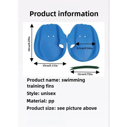 Children's Hand Stroke Assisted Swimming Hand Pu Stroke Water Palm Frog Palm Swimming Training Freestyle Assisted