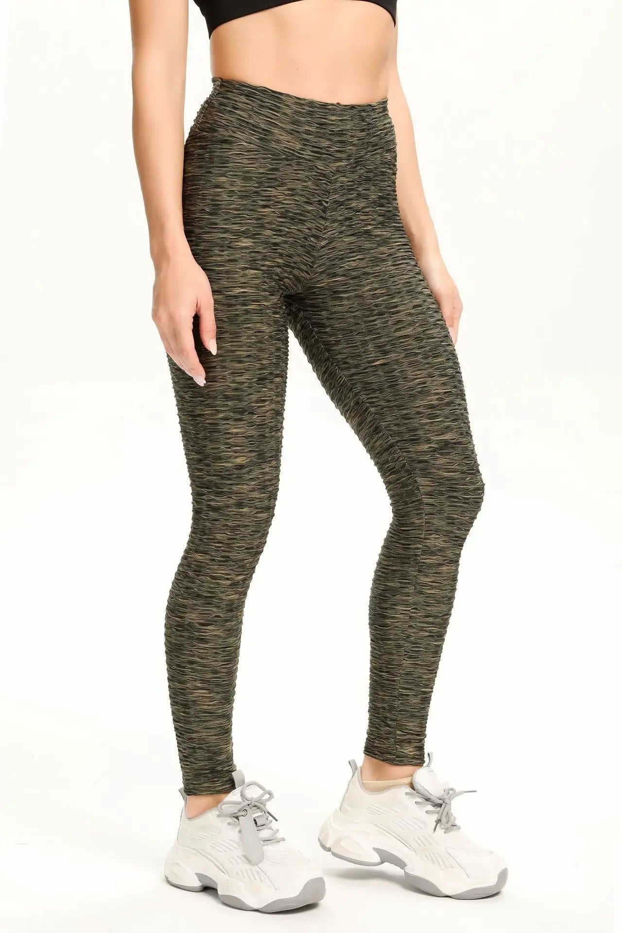Sports Fitness Peach Lifting Hip Yoga Gym Pants Workout Booty Scrunch Butt Leggings Seamless Lift Low Waist for Women