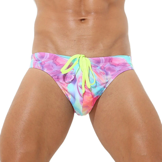 Men Swim Briefs Trunks Swimwear Beach Surf Shorts Swimsuit Bathing Suit