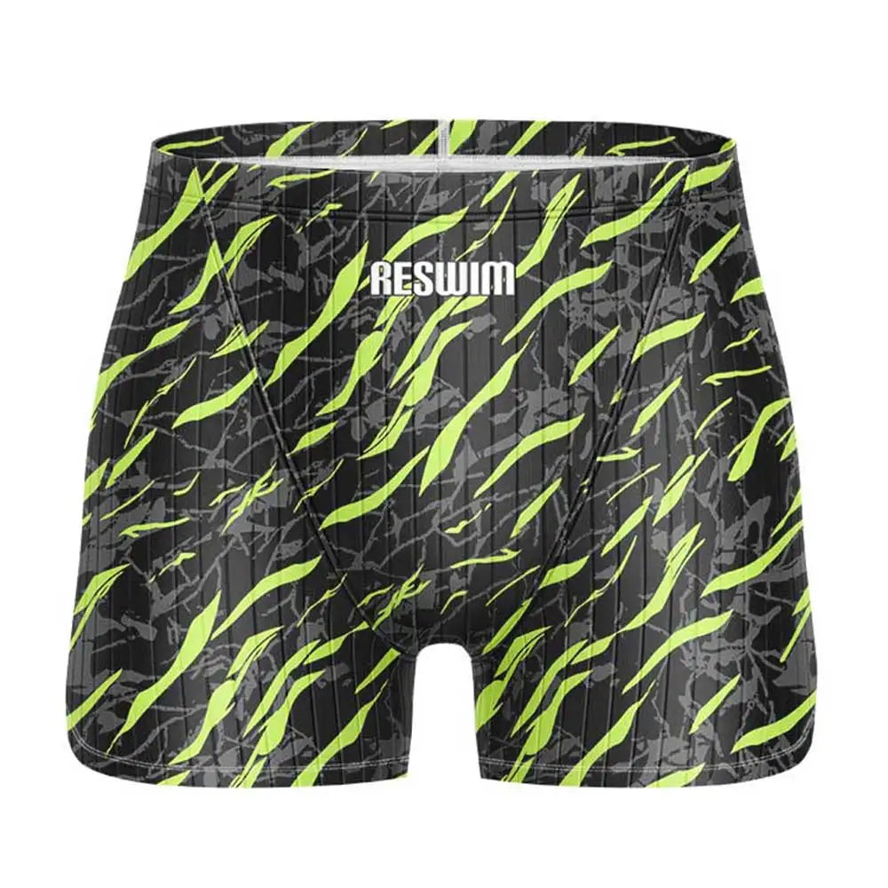Men's Jammer Swimsuit Swimming Trunks Swim Short Beach Tights Shorts Summer Quick Dry Pants Swimwear Sports Surfing Pants