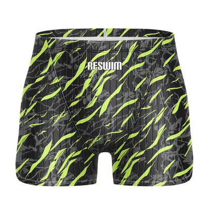 Men's Jammer Swimsuit Swimming Trunks Swim Short Beach Tights Shorts Summer Quick Dry Pants Swimwear Sports Surfing Pants