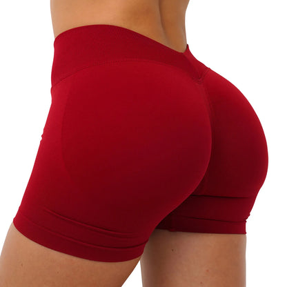 Shorts Gym Woman High Waist Fitness Training Yoga Clothing Running Butt Lifting Workout Leggings Cycling Sports Shorts