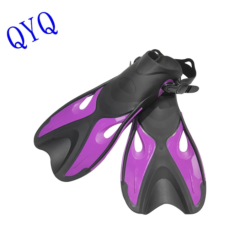 Frog Shoes Adult  Fins with Adjustable Buckles Open Heels Designed for Snorkeling Scuba  Diving