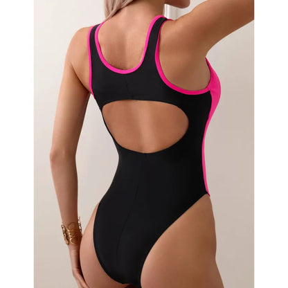 Summer One Piece Swimsuits Closed Women Swimwear Sports Push Up Swimming Wear Body Bathing Suit Beachwear Pool Bather
