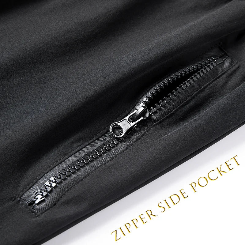 Men's Gym Workout Running Shorts with Zipper Pockets Mesh Liner Summer Sports Athletic Quick Dry Stretchy Shorts Swim Trunks