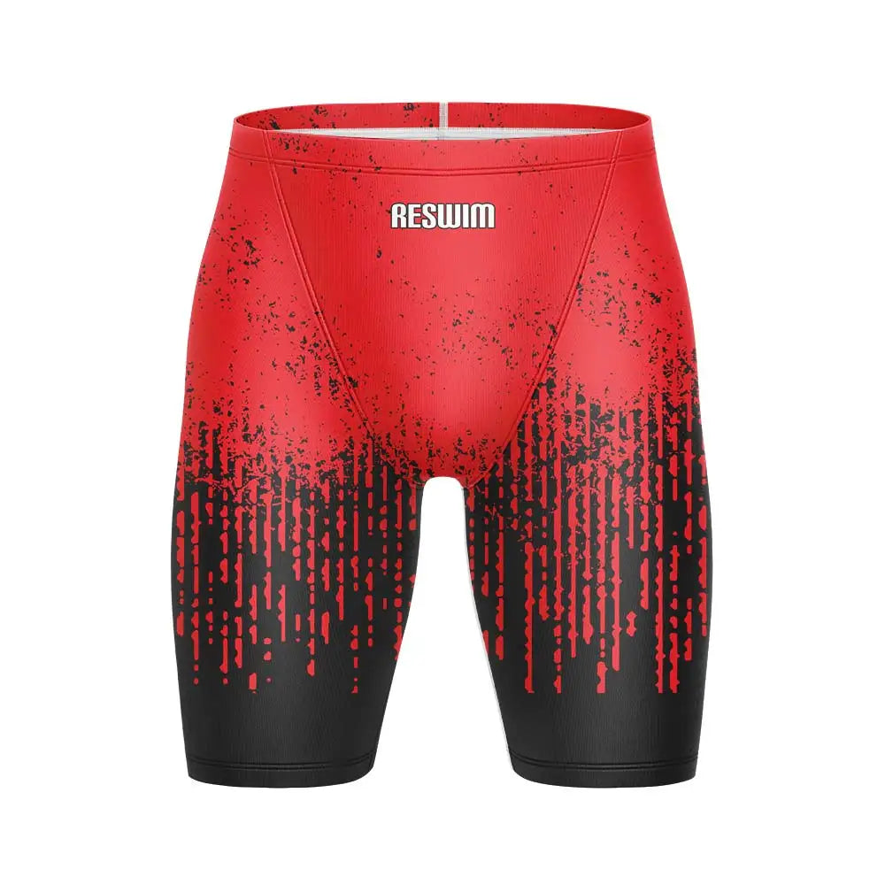 Summer Swimming Trunks Shorts Men's Jammers Swimsuit Beach Trunks Surfing Sports Training Tight Pants Quick Dry Running Swimwear