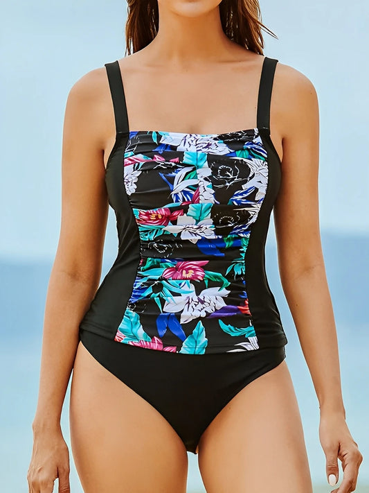 Print Slim One Piece Swimsuit Women Swimwear Female Bathers Bathing Swimming Swim Suit Beachwear