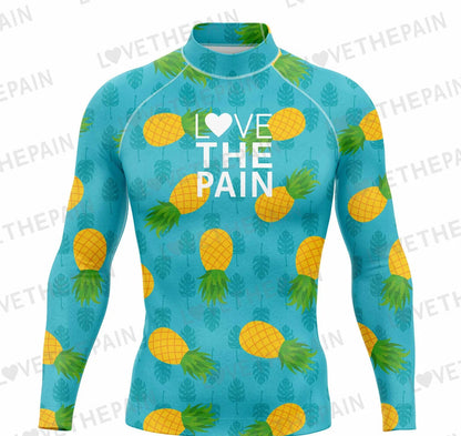 Men's Rash Guards Swimsuit Surf Suit Beach T-Shirts Sun UV Protection Long Sleeve Surfing Rashguard Sports Swim Tight Clothes