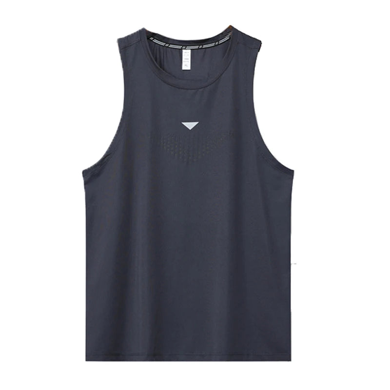 (M-3XL)Men Quick Dry Running Sport Vest Loose Fit Basketball Vest Plus Size Gym Singlets Fitness Tops Workout Sleeveless Shirt