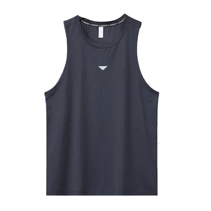 (M-3XL)Men Quick Dry Running Sport Vest Loose Fit Basketball Vest Plus Size Gym Singlets Fitness Tops Workout Sleeveless Shirt