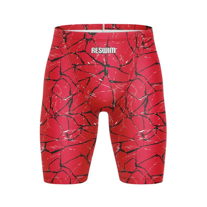 Swim Boxers Summer Men's Swim Jammer Endurance Athletic Training Swimsuit Beach Swimming Trunks For Swimwear Jammers Tights Surf Shorts