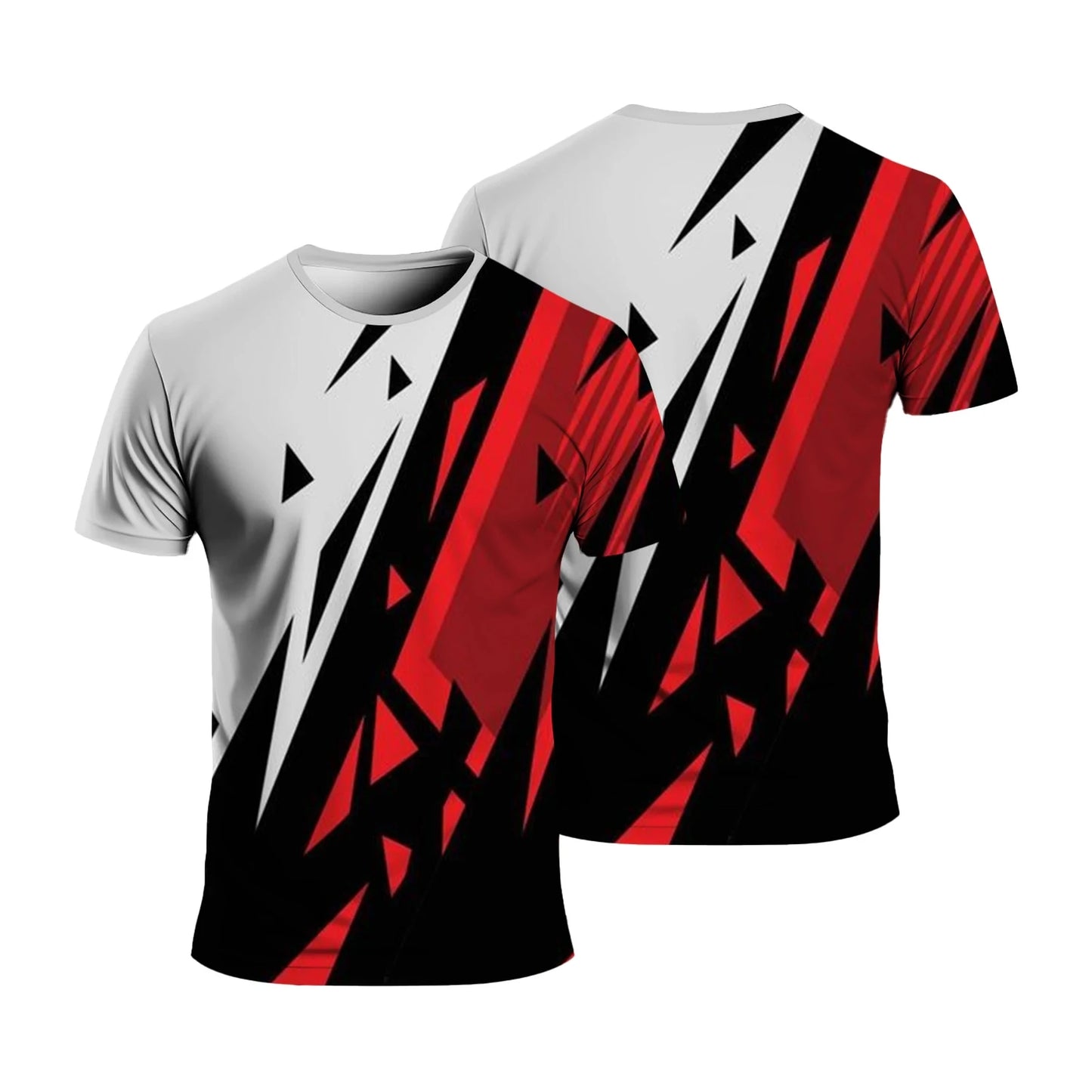 Gym T-Shirts Summer Fashion Sports Men's T-Shirt Loose Comfortable Daily Sportswear Running Man Casual Round Neck Short Sleeve