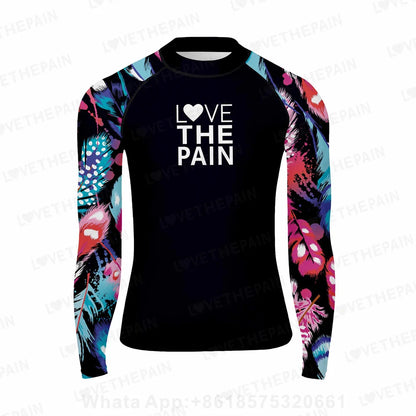 Men Long Sleeve Rash Guards Surf T-shirts UV Protection Swimsuit Surfing Diving Swimwear Swim Surf Beach Rash guard