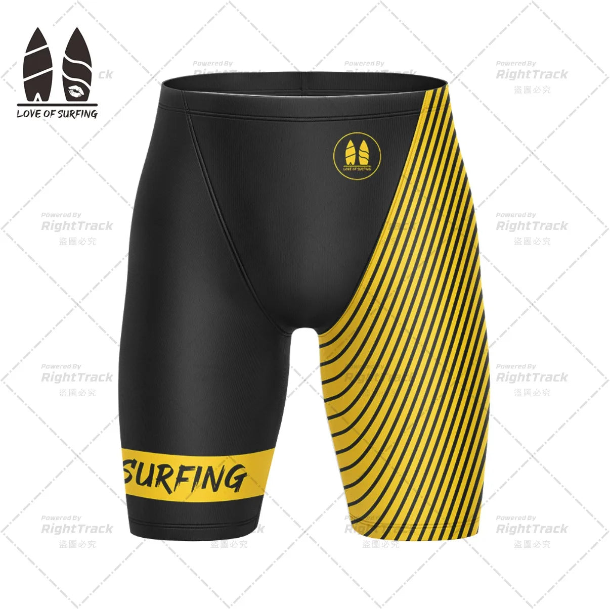 Swim Boxers Swimwear Men's Swimming Jammer Swimming Trunks Beach Trunks Bathing Suit Swimsuits Love Of Surfing Shorts Surf Board Shorts