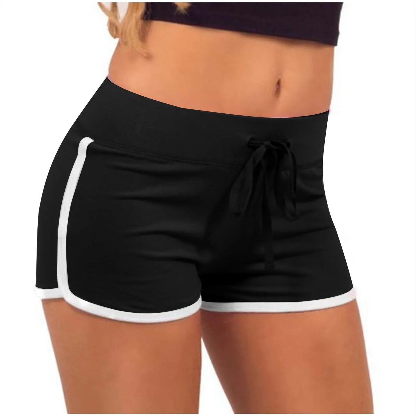 Women Sports Shorts Tights Skinny Pants Black Gray Red L XL XXL Quick Drying Casual Fitness Yoga