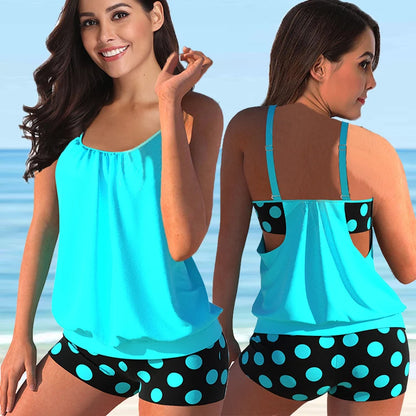 Women's Two-piece Beachwear, Comfortable and Attractive Swimsuit Bikini Set Summer Single Swimsuit Indoor Swimwear S-6XL