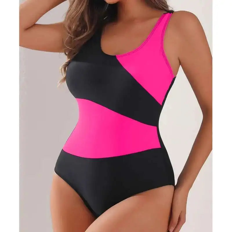 Swimsuits Closed Women's One-Piece Swimwear Push Up Swim Wear Bodysuit Bathing Suits Beachwear Pool Bather
