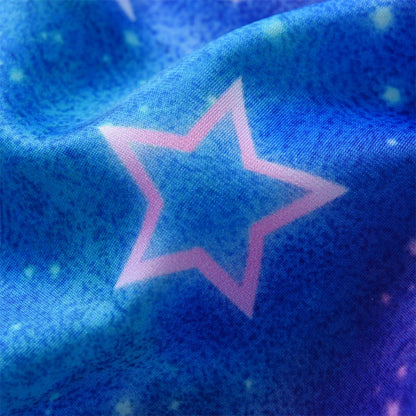 DXTON Girls Star Print Swimwear Girls Summer Vacation Beachwear Bathing Suits One Piece Fashion Cute Bikini for 3 to 10 Years