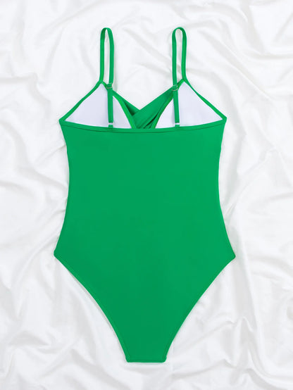 S - XXL Wrinkled One Piece Swimsuit Women Swimwear Female Monokini Swimsuits Bathing Suit Swim Beach Wear Bodysuit
