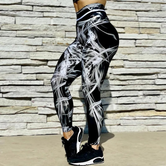 Tie Dye Yoga Pants Gym Sport Leggings for Women Seamless High Waist Push Up Tights Scrunch Butt Leggins Female Gym Clothing