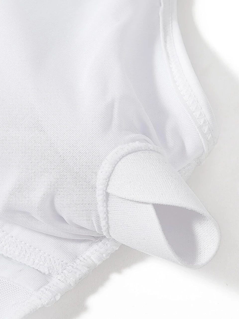 Mesh Panel Swimsuit One Piece High Cut Swimwear Women Solid Bathers Bathing Suit Female Backless Swimming Beachwear