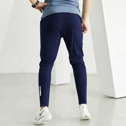 Men Sportswear Jogging Pants Elastic Running Sweatpants Gym Fitness Tight Trousers Quick Dry Tracksuit Training Sport Pants