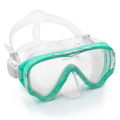 Professional Big Frame Kids Swimming Goggles with Nose Cover Anti Fog Wide View Swimming Gear for Boys Girls Children Glasses