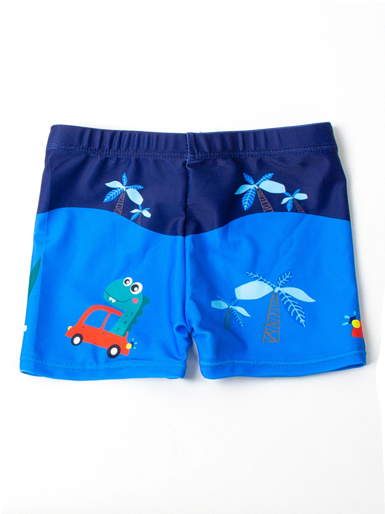 Boys Swim Trunks Cartoon Shark Dinosaur Crocodile Swimwear Kids Beach Shorts
