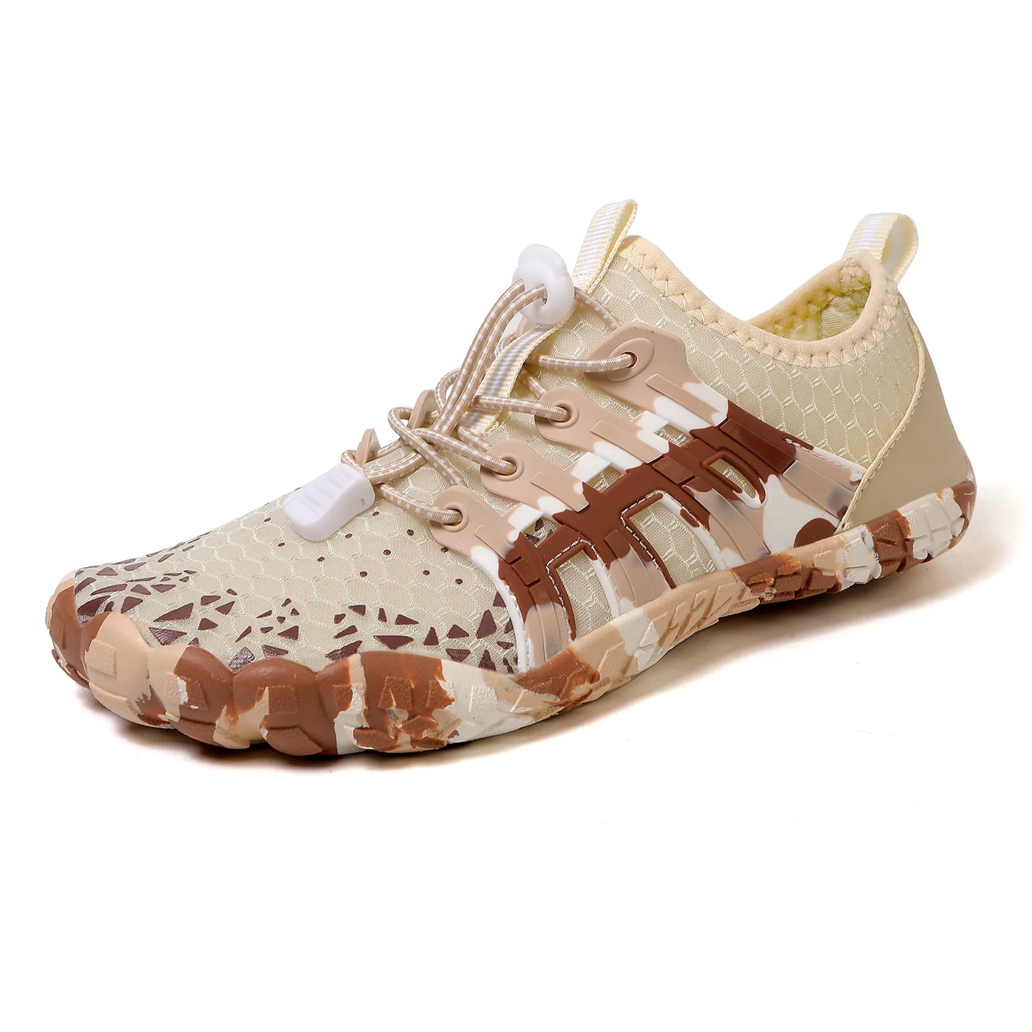 Camouflage Fitness Running Watershoes Men's and Women's Colorful Quick Drying Barefoot  Diving Water Surfing Beach Water Shoes