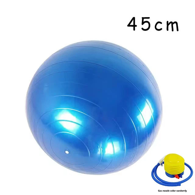 Explosion-proof PVC Yoga Ball Thickened Gym Fit Ball Exercise Home Fitness Pilates Sport Balance Ball 45cm Yoga Equipment