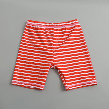 Boys Girls Cartoon Cute Swimwear Spring Summer Beach Clothing Set Sun Protection Long Sleeve Swimming Suits Kids Bathing Suit