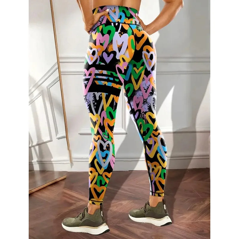 High Waist  Hip-lifting Yoga Pants Running Quick-drying Outdoor Sports Fitness Pants Women's Workout Clothes