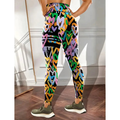 High Waist  Hip-lifting Yoga Pants Running Quick-drying Outdoor Sports Fitness Pants Women's Workout Clothes