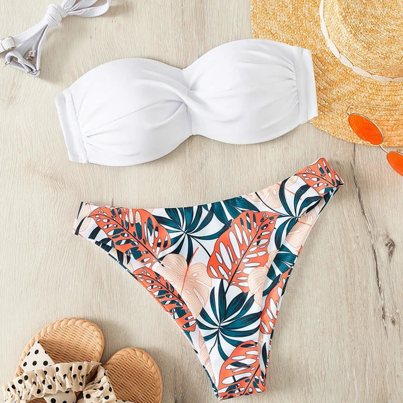 Bikinis Swimsuits Women's Swimwear Push Up Female Beach Swimming Wear Bathing Suits Brazilian Bikini Set Pool Bather