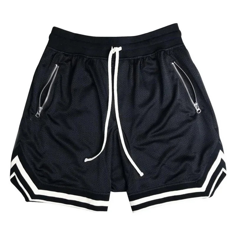 Men's Sports Basketball Shorts Mesh Quick Dry Fitness Joggers Casual Breathable Male Sportswear Summer Gym Shorts Men Pants