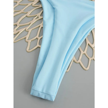 Starfish Bandeau Bikini Women Swimsuit Female Swimwear Thong Bikinis Set Brazilian Beach Wear Bathing Suit
