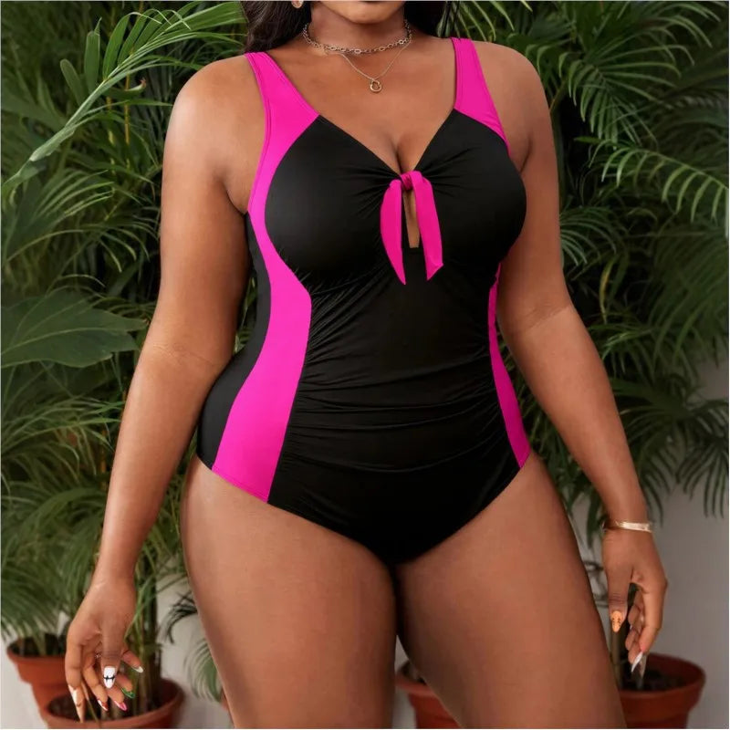 L-4XL Plus Size High Waist Bikini Women's Push Up Large Size Swimsuit Summer Big Size Tummy Control Swimwear Bikini Sets