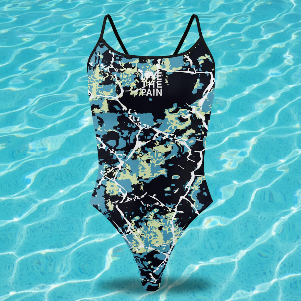 Female Women's Swimsuit One-piece Comfortable Set Swimwear Functional Training Thin Strap Swimsuit Swimming Bathers Pool Squad
