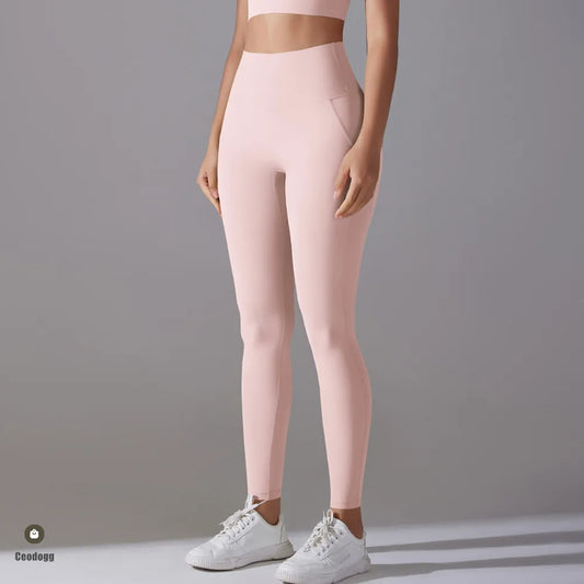 Yoga Leggings Women High Waist Women Fitness Leggings Breathable Sports Tights Leggings Gym Elastic Running Cycling Pant