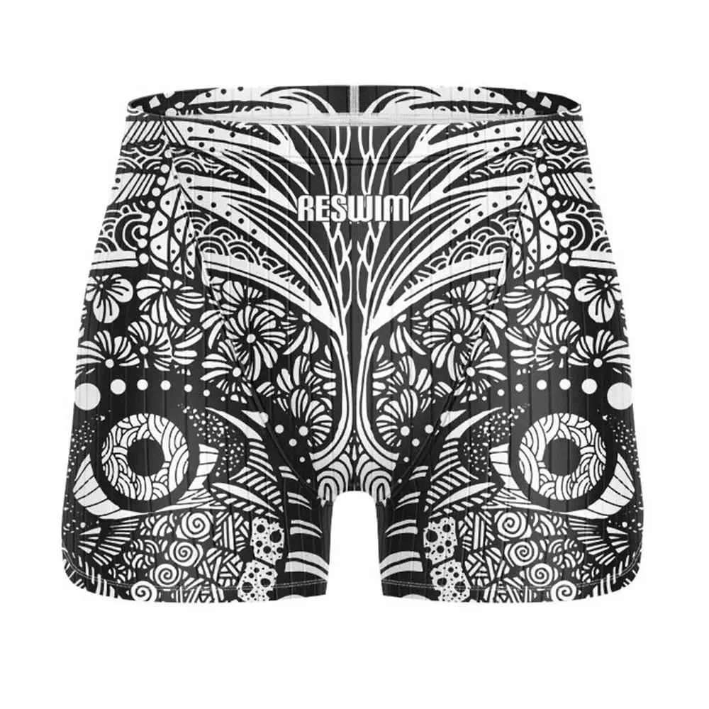 Funny Swimming Trunks Swim Jammer Swimsuit Shorts Summer Men's Athletic Training Swimwear Boys Surfing Pants Beach Tights Shorts