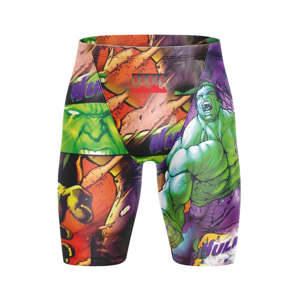 Jammers Sports Surf Shorts Mens Summer Trunks Swimwear Training Swim Shorts Trunks Swimsuits Beach Swimming Pants