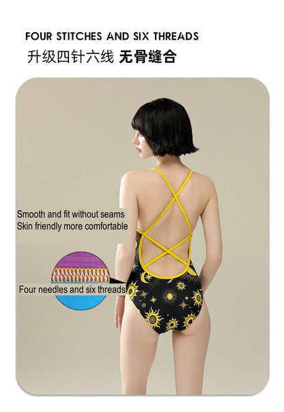 Multicolours Bunny Bum Women Swimwear One Piece Professional Swimsuits