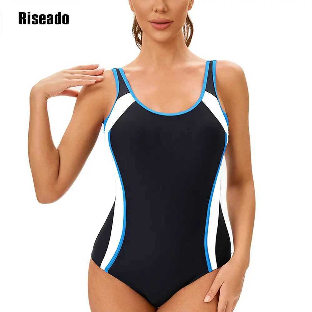 Women's One Piece U Back One-Piece Swimsuit Women's Swimsuit Pool Bathers