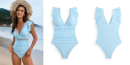 Mesh One Piece Swimsuits Closed Women's Swimwear Push Up For Swimming Wear Body Bathing Suits Beachwear Pool Bather