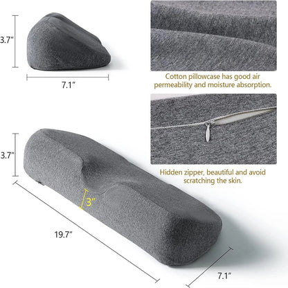Cervical Pillow, Memory Foam Contour Pillow, Bed Pillows for Side Sleeper Ergonomic Orthopedic Sleeping Pillow, Neck Pillow